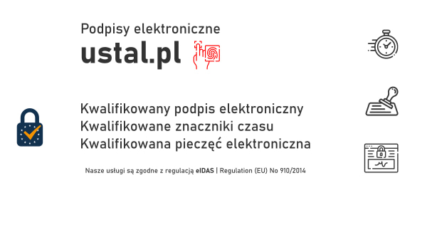 Kwalifikowane usługi elektroniczne - Ustal.pl